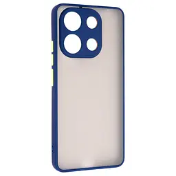 Чехол-панель для Xiaomi Redmi Note 13 4G, Frosted Matte, синий, противоударный чехол с защитой всего корпуса, термополиуретан TPU + поликарбонат PC, ArmorStandart (ARM73356)