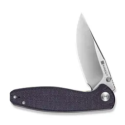 Ніж складаний туристичний Sencut Vyrce (8.9 см) D2 / Canvas Micarta фіолетовий - мініатюра 3