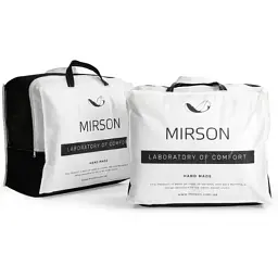 Ковдра MirSon вовняна Mikrosatin Gold Woolen Hand Made 168 демі 200x220 см (2200000460417) - мініатюра 3