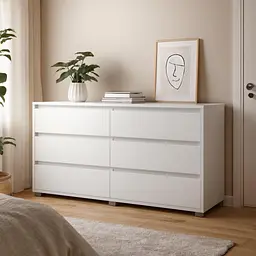 Комод Тіна Orange-Line 1600 Білий 1600x400x773 - мініатюра 2