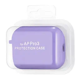 Чохол Silicone Case 2,5mm with microfiber for AirPods Pro 3 Elegant Фіолетовий - мініатюра 2
