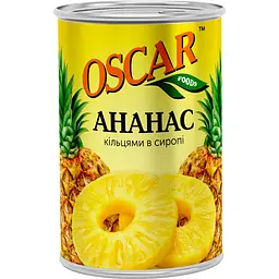 Уцінка. Ананаси Oscar кільця 580 мл (231871)