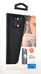 Чохол Luxo Free Air CarBon with MagSafe iPhone 12 PRO MAX Black