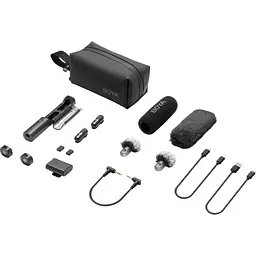 Мікрофонна радіосистема Boya Magic 02 USB-C/Lightning with 2 TX + 2 RX + 1 TRS Black [168864] - мініатюра 6