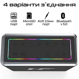 Акустична система HiFuture MusicBox 100W Silver (musicbox.silver) - мініатюра 3