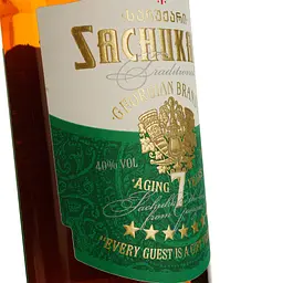 Бренді Sachukari 7 yo в подарунковому пакуванні 40% 0.5 л  - мініатюра 5
