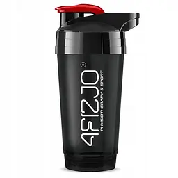 Шейкер спортивний 4FIZJO Ultra 700 мл Black/Red (P-5905973407106)