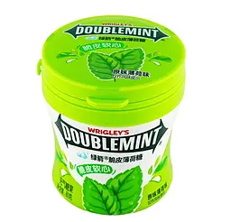 Драже Wrigley's Doublemint Crispy Soft Mint Original 80г - мініатюра 2