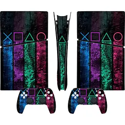 Наклейки для консолі DK Console Skin Sticker для PS5 Slim Digital (0235) [134235]
