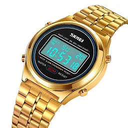 Чоловічий наручний годинник 2146GD Gold Skmei acs0030241 - мініатюра 2