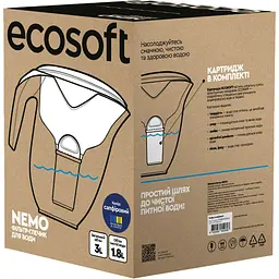 Фільтр-глечик Ecosoft NEMO Сапфіровий (4820056807059) [150388] - мініатюра 11