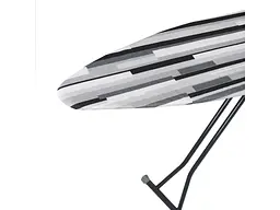 Дошка прасувальна EUROHOME CLOUD 40 x118см моноблок з розеткою (смуги чорно-сірі) - мініатюра 4
