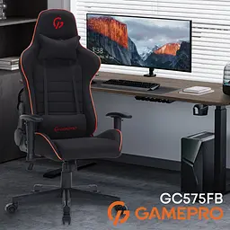 Геймерське крісло GamePro GC575FB Fabric Black&Red [163692] - мініатюра 12