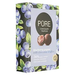 Цукерки Pure Chocolate трюфелі йогурт з лохиною 148 г (932192) - мініатюра 2