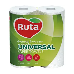 Паперові рушники Ruta Universal 2 шари 2 шт. (4820023740730)