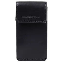 Ключниця футляр із натуральної шкіри GRANDE PELLE 22568 чорна - мініатюра 7