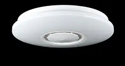 Люстра світлодіодна Splendid Ray LY8338, 48W, 3000K, білий акрил, сучасний стиль з пультом та Bluetooth