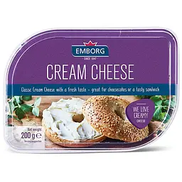 Сир вершковий Emborg Cream Cheese 200 г (5704025018457)