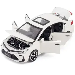 Колекційна металева модель автомобіля АвтоЕксперт Toyota Corolla з інерцією, світлом та звуком 1:32 - мініатюра 4