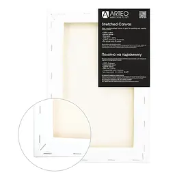 Підрамник Arteo 24×30 см дрібне зерно акриловий ґрунт бавовна 280г/м2 - мініатюра 2