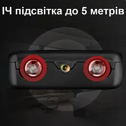 Міні камера wifi з підсвіткою та записом з роздільною здатністю 640х480 Nectronix XD640, додаток iWFCam (100983) - мініатюра 5