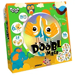 Розважальна настільна гра "Doobl Image" DBI-01-01U укр. мовою Тварини
