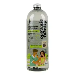 Засіб-концентрат рідкий Purenn Organic Family Summertime Love Календула для прання кольорових та темних тканин 1 л - мініатюра 2
