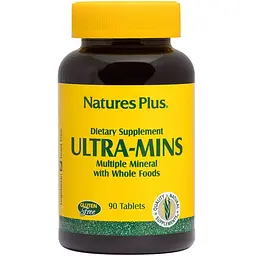 Комплекс мультімінералів NaturesPlus Ultra-Mins хелатний 90 таблеток