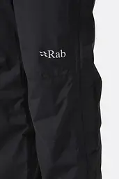 Штани Rab Downpour Eco Pants FZ Regular Black L (1033-RB QWG-86-BLK-LRG-RG) - мініатюра 3