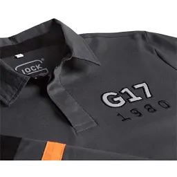 Футболка Glock G17 XL поло з довгим рукавом Gray - мініатюра 2
