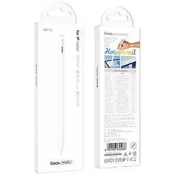 Стилус Hoco GM114 Smart active Pad dedicated capacitive pen for iPad White - мініатюра 4
