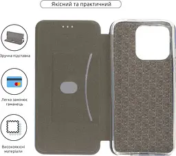 Чохол-книжка ArmorStandart G-Case для Xiaomi Redmi 12С/11A Black [ARM65969] [83444] - мініатюра 2