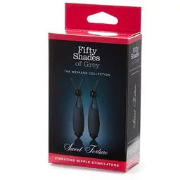 Виброзажимы для сосков Сладкая Пытка Fifty Shades of Grey Sweet Torture, 10.7 см - миниатюра 2