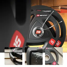Диск олімпійський Hop-Sport 1,25кг - мініатюра 7