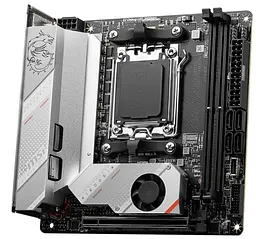 Материнська плата MSI MPG B650I EDGE WIFI (MPG B650I EDGE WIFI) (Socket AM5, AMD B650, Mini-ITX) - мініатюра 2