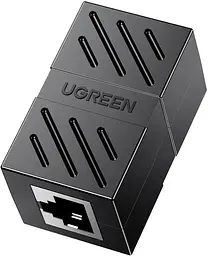З'єднувач витої пари RJ45 UGREEN NW114 Cat7 Cat6 Cat5e роз'єм-подовжувач Ethernet Black (20390)