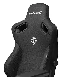 Крісло ігрове Anda Seat Kaiser 3 Size XL Black Fabric (AD12YDC-XL-01-B-CF) - мініатюра 5