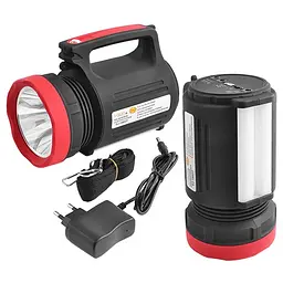Ліхтар станція Luxury YJ-1902T 5W+22SMD 2 лампи + Powerbank + solar + ЗУ220В (3 режими) - мініатюра 3