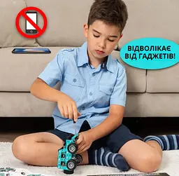 Конструктор Позашляховик, 190 деталей, металевий - мініатюра 5