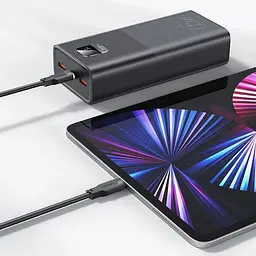 Powerbank USAMS для ноутбука телефону швидка зарядка QC3.0 PD3.0 30000 mAh 65W - мініатюра 7