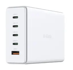 Зарядний пристрій D-Link DCF-241 240Вт GaN 4хUSB-С, 1xUSB-A (DCF-241)