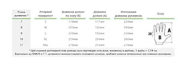Рукавички захисні Bradas PERFECT GRIP RED латекс розмір 7 RWPGRD7 - мініатюра 2