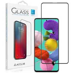 Скло захисне ACCLAB Full Glue Samsung A51 Black (1283126508608)