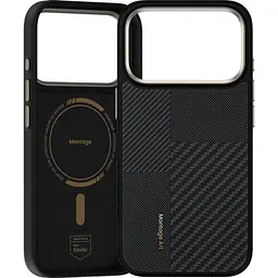 Чохол Benks Montage ArmorPro Kevlar Case 600D/1500D Magnetic для Apple iPhone 17 Pro Black [146130] - мініатюра 2