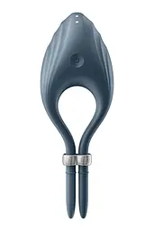 Ерекційне віброкільце-ласо Satisfyer Duelist Dark Blue - мініатюра 3