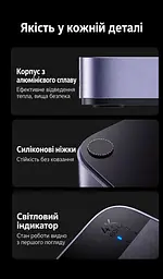 HDMI KVM-перемикач UGREEN CM664 2 ПК зі спільними монітором клавіатурою й мишею входи HDMI та USB-B 4K 60 Гц 3840 × 2160 для периферії USB 3.0 3 USB-A та 1 USB-C (35765) - мініатюра 9