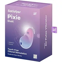 Вакуумний стимулятор Satisfyer Pixie Dust Violet/Pink (SO8972) [108372] - мініатюра 6