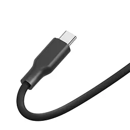 Кабель для заряджання та обміну даними USB Ridea RC-AI21 AirSiliconePro 60W 20V/3A USB-Type C 1 м Чорний - мініатюра 4