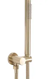 Душова система прихованого монтажу Rea Lungo + Box brushed gold REA-P4160, Золотий - мініатюра 3