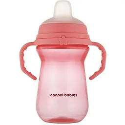 Кружка тренувальна Canpol babies First Cup Bonjour Paris 250 мл рожевий - мініатюра 4